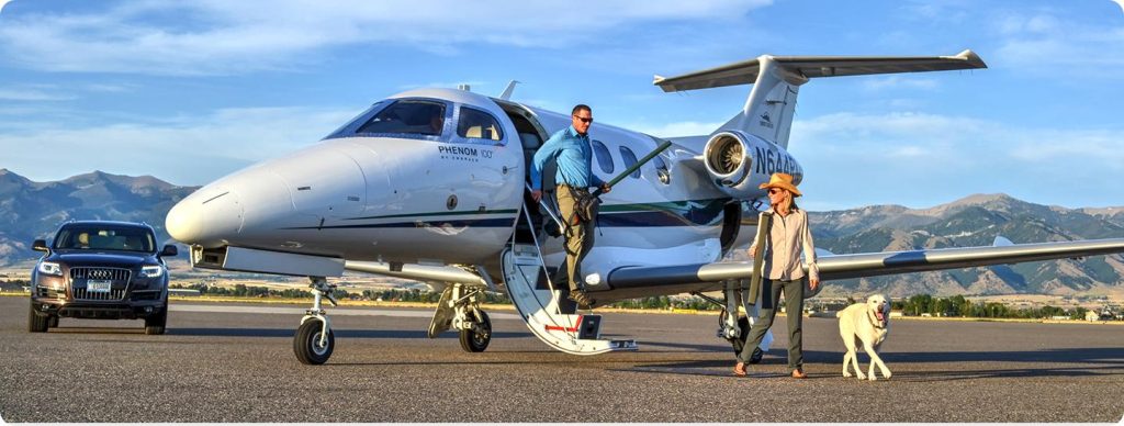 Phenom 100 Private Jet for Rent